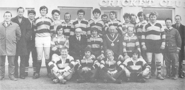 Llangwm RFC 1971-72